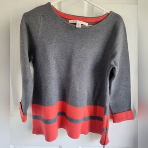 Max Studio Wool Blend A'line Style Sweater Retro style Sz Medium